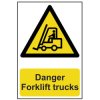 Scan 0954 Danger Forklift Trucks - PVC 200 x 300mm