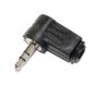 Wtyk jack 3.5mm stereo kątowy