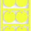 PA device marker, (L x W) 30 x 30 mm, yellow, 60 pcs, 1248530000