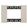 LIVING NOW ramka 3mod. piaskowy beż KA4803KM