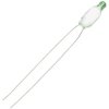 TRU COMPONENTS 1564983 Glow lamp 110-250 V Wire ends Green Neon 1 pc