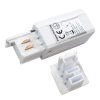 Zasilanie Prowadnicy Track Light White 3 Circuit ML7081 EKO-LIGHT