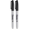 Sharpie® 1985860 Fine Tip Permanent Marker Black (Pack 2)
