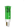 Signal Construct SKGH10722A LED Indicator Light Green 12V Snap-In Mount