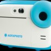 ARKICBL Kid's instant camera/digital camera, black and white, blue