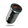 Ładowarka samochodowa everActive CC-30Q z gniazdem USB QC3.0 oraz USB-C PD 35W