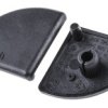 Zaślepka pasuje do rowka 10mm Czarny Zatyczka Polipropylenowe pasujący profil 40 x 40 mm