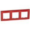 NILOE Ramka 3 potrójna czerwona 665023 LEGRAND