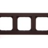 Sonata Ramka Potrójna Czekoladowy Metalik R-3R/40
