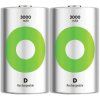 GP RCK300D143C2 ReCyko D Battery Rechargeable NiMH 3000mAh 2pk
