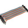Opencircuit Male-Female 10 cm band cable 40 pieces