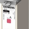 Bezpiecznik z wyśrodkowanym wyprowadzeniem 100A 400V ac NH000 F gG Siemens