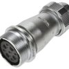 Gniazdo; WF24K9ZE1; 9 torów; lutowany; 0,75; 2,5mm2; 9-10,5mm; WF24; na przewód; IP67; 25A; 500V; Weipu; RoHS