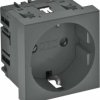 OBO Vertr socket 0 stopni 1-drogowy styk ochronny STD OBO Bettermann, 6120016, szary, (S x W x G) 45 x 45 x 42 mm