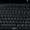 JK-8600EU-2 Keyboard, USB, black, compact, US, QWERTY