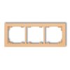 DECO Ramka potrójna DECO Pastel Matt brzoskwiniowy 45DR-3