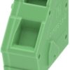 PCB terminal, 1 pole, pitch 5 mm, AWG 24-14, 16 A, spring-clamp connection, green, 1889262