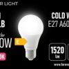 Żarówka LED E27 A60 12.8W 1520lm 6000K klasa E Forever Light