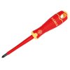 Bahco B142.000.075 BAHCOFIT Insulated Screwdriver Pozidriv Tip PZ0 x 75mm