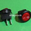 Przełącznik koł. ON/OFF SMRS-101-2C3 mini 2szt