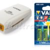 Vipow LC20 + 4 x R03/AAA Varta Ready2Use 800