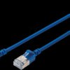 DK-1632-A-005S-B Cat.6a patch cable, F/FTP, blue, 0,5 m