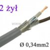 Przewód sterowniczy LiYY 2x0,34