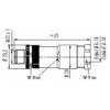 Binder 99-0429-19-04 Male 8-10mm 4 Pin Cable Mount with Screw Terminal