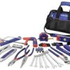 WorkPro WP209010 Zestaw narzędzi dla majsterkowicza, uniwersalny w torbie 156 szt.