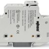 Oprawa bezpiecznikowa Mocowanie szynowe rozmiar: 10 x 38mm 30A 24V dc WAGO