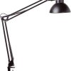 Lampa biurkowa Maul Study, obrót 360, maks. 60 W, czarna