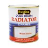 Rustins RADS500 Quick Dry Radiator Enamel Paint Satin White 500ml