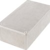 Aluminum die cast enclosure, (L x W x H) 153 x 83 x 50 mm, natural, IP54, 1590P1