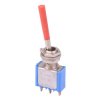 5636AB-21+U646 APEM Red Long Lever On-On Miniature Toggle Switch SPDT