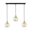 Lampa Wisząca Nowoczesna 3Xe27 Lacrima Honey/Gold
