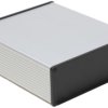 Aluminum enclosure, (L x W x H) 220 x 191 x 68 mm, transparent, IP65, 1457U2201