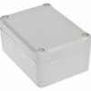 Obudowa ABS szerokość zew. 64,3 mm długość zew. 88,2 mm wys. zew. 41,7 mm RS PRO IP67 Szary