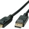 ROLINE kabel DisplayPort, v1.4, DP ST - ST, czarny, 1 m