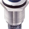 Przełącznik wciskany, wandaloodporny zatrzask TRU COMPONENTS LAS2GQH-11ZE/B/12V/S/P, 1 x wł/wł, 1 szt.