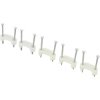 TruComponents 41162 Cable clips Ø17.70mm 2-lug Wh 100pcs
