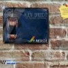 Rustic ALIEN BREED II inspired Amiga Game Artwork - Metal Sign