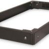 Base, sheet steel, (L x W x H) 1200 x 600 x 100 mm, black, for Unique & Dynamic Basic network cabinets, DN-19 PLINTH-6/12-NB