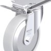 Blickle 750039 LH-PO 200G-IS-FA Rolka obrotowa z blachy stalowej Średnica koła: 200 mm Maksymalne obciążenie: 600 kg 1 s