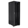 SZAFA INSTALACYJNA RACK STOJĄCA 19 42U 800X1000 CZARNA DRZWI SZKLANE LCD LANBERG (FLAT PACK)