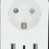 WIFIP151FWT Switchable Wi-Fi socket outlet, with USB