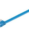 kabel LAN MicroConnect V-UTP6005B-FLAT, 1 szt., RJ45, 0.5 m, niebieski