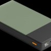 GPPBM10CGRMSR256 Power bank, Li-Po, 10,000 mAh, 1x USB-A, 2x USB-C, moss green
