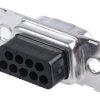 Złącze D-Sub 9-pinowe Męski Proste Montaż na kablu