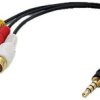 Audio adapter LINDY Lindy - Video- / Audio-Adapter - Composite Video / Audio 35539, VGA, 0 cm