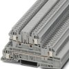 Installation terminal block, screw connection, 0.2-4.0 mm², 24 A, 6 kV, gray, 3076033
